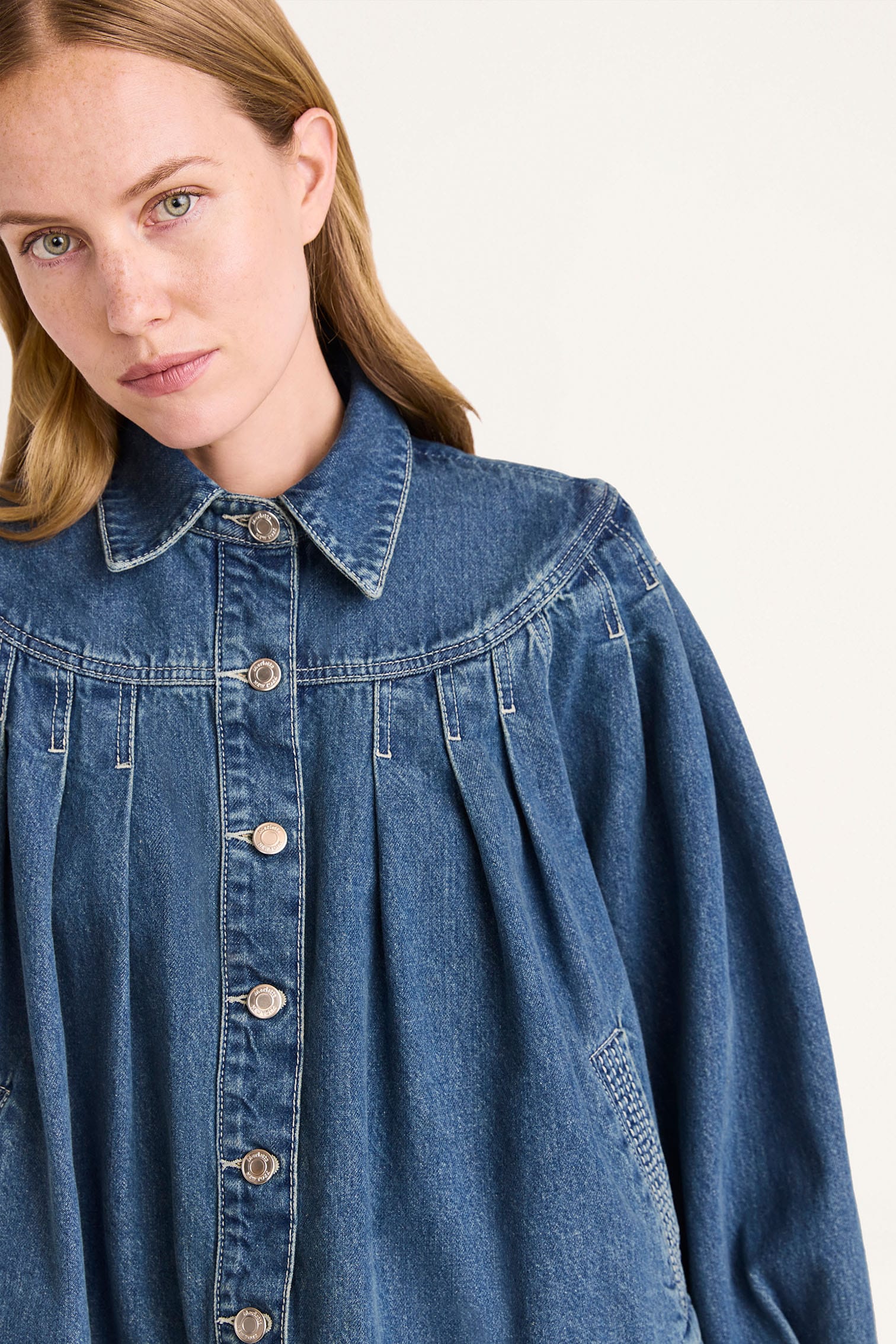 マーレット　デニムジャケット EASTON DENIM JACKET｜New Arrivals｜Merlette(マーレット