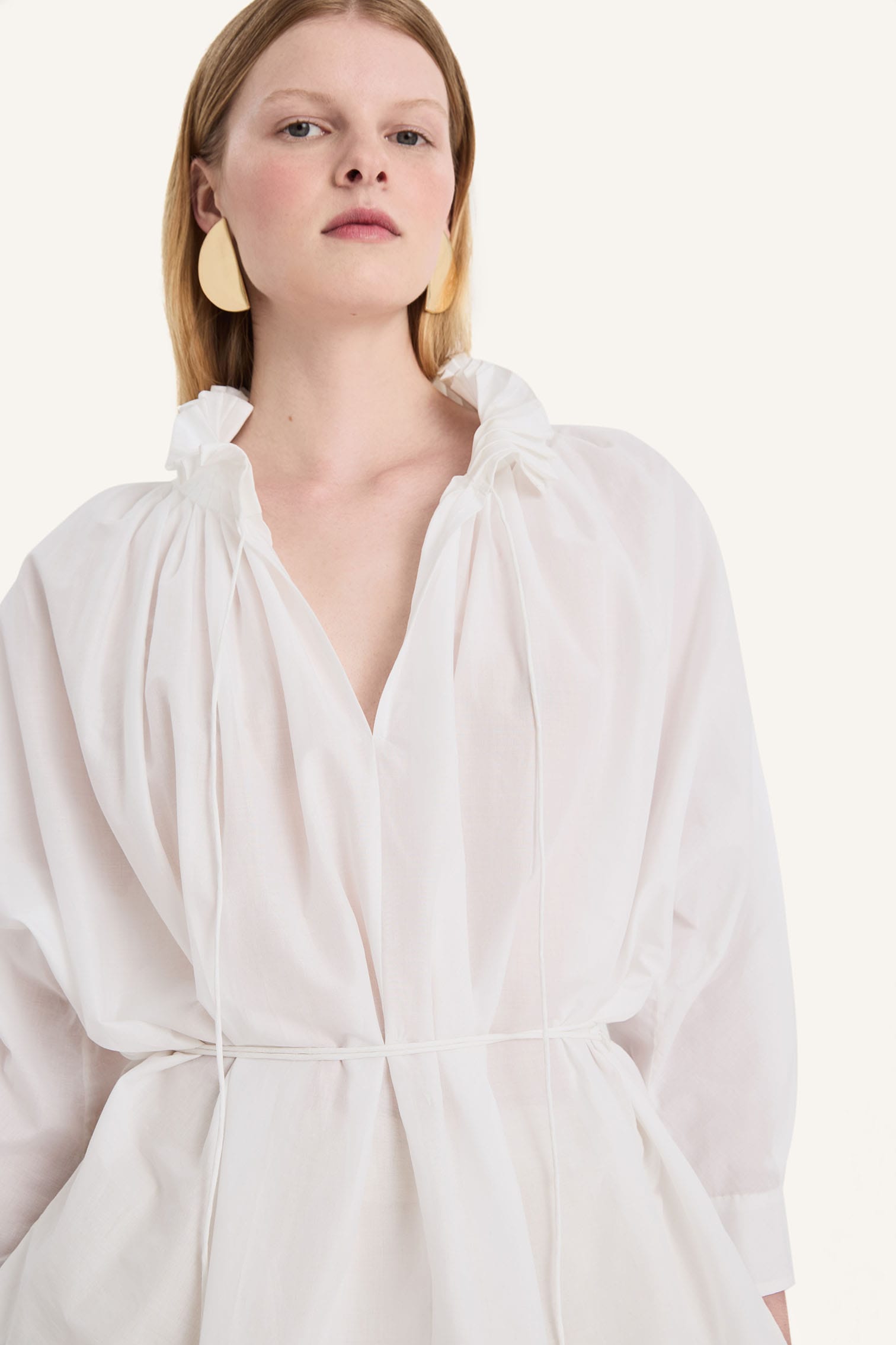 ブラウス シャツ 「MERLETTE/マーレット」Scoop Neck Blouse レディース Deuxieme Classe ブラウス シャツ 「MERLETTE/マーレット」Scoop