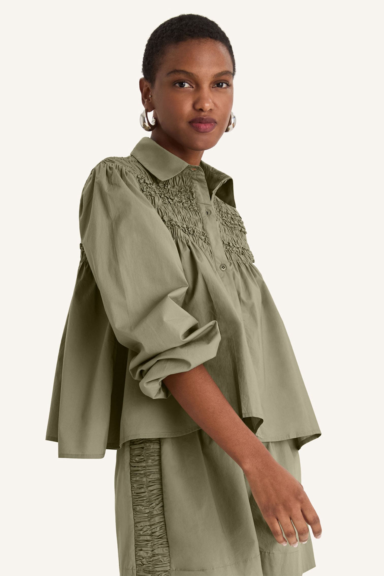 Deuxieme Classe ブラウス シャツ 「MERLETTE/マーレット」Scoop
