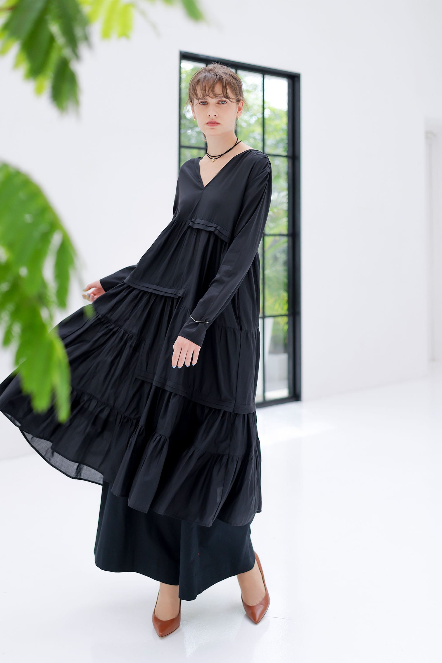 マーレット　美品☆２way 黒フリル袖ワンピース Merlette | Dressesの商品一覧 | 公式通販 Merlette NYC