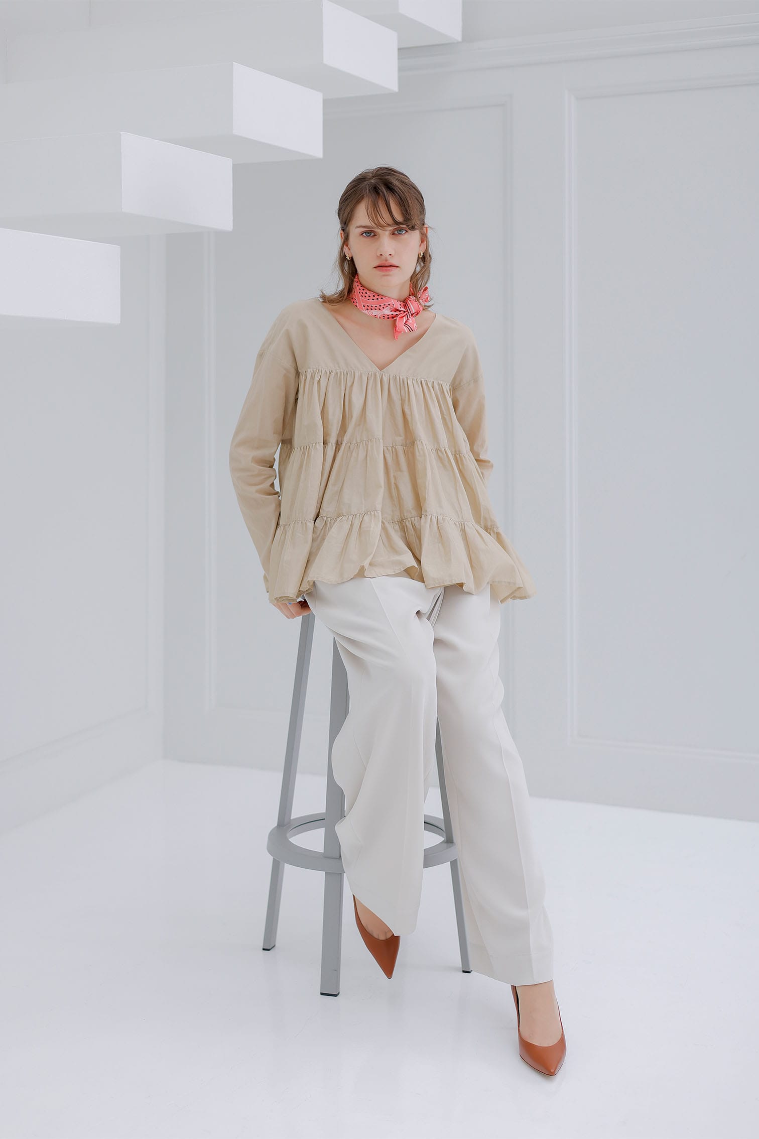 日本限定】SIDONIA BLOUSE｜New Arrivals｜Merlette(マーレット