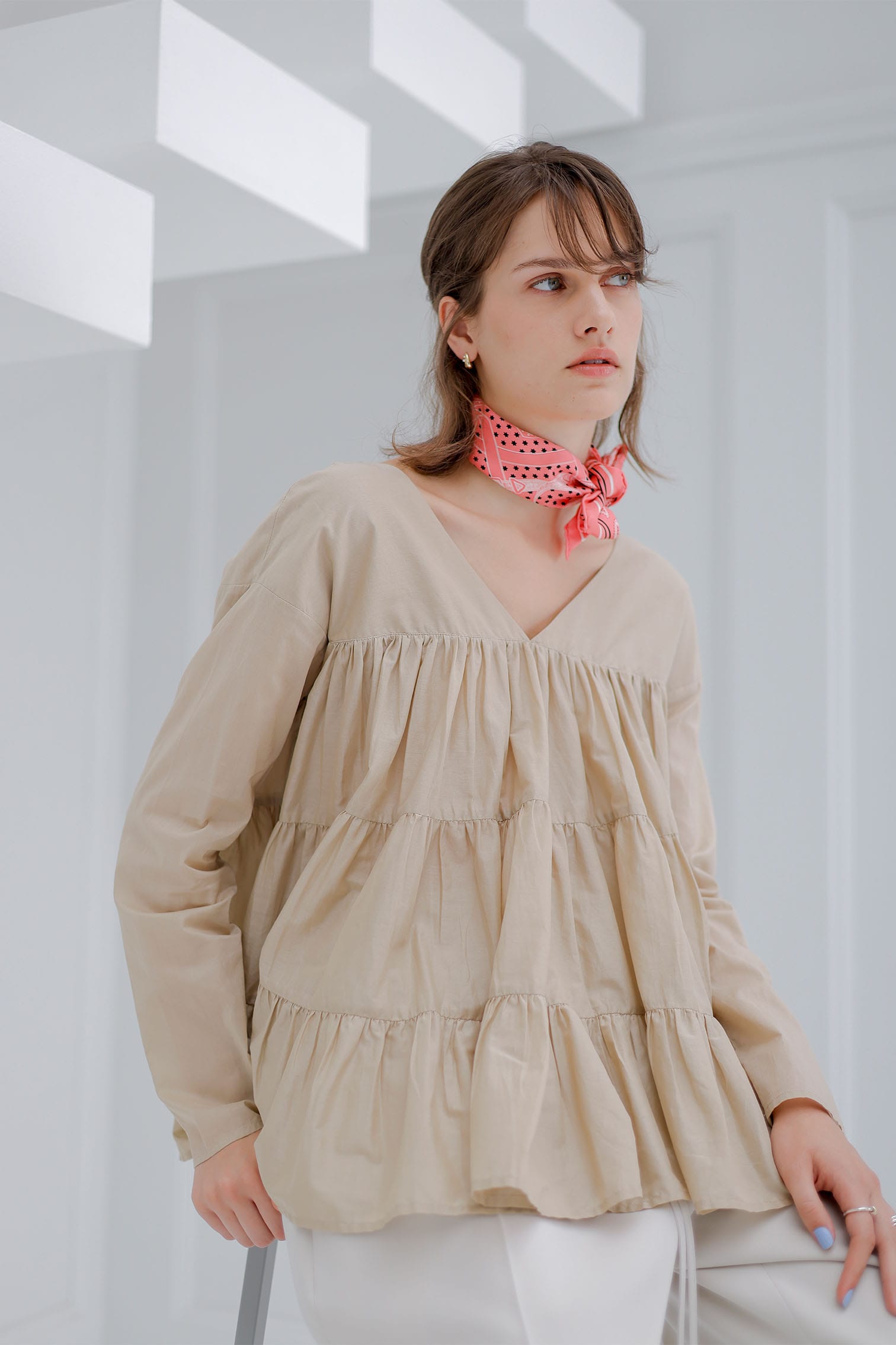 日本限定】SIDONIA BLOUSE｜New Arrivals｜Merlette(マーレット