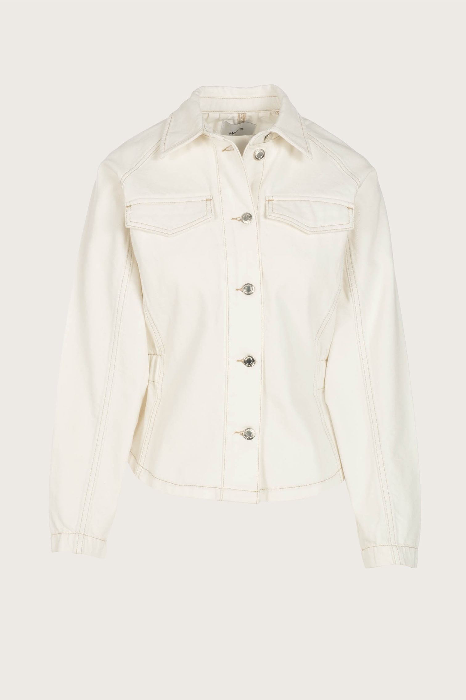 RHEA DENIM JACKET ECRU