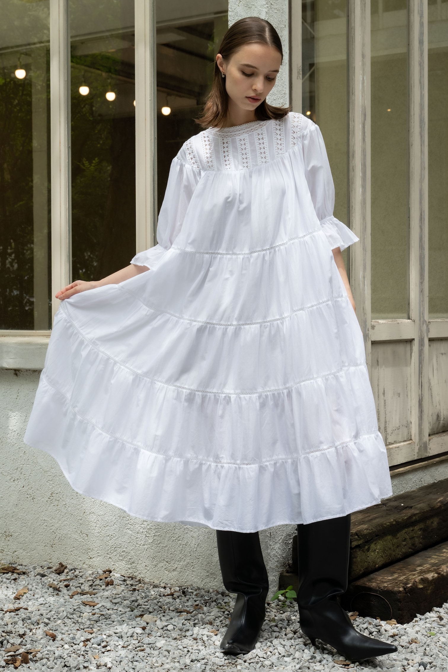 White