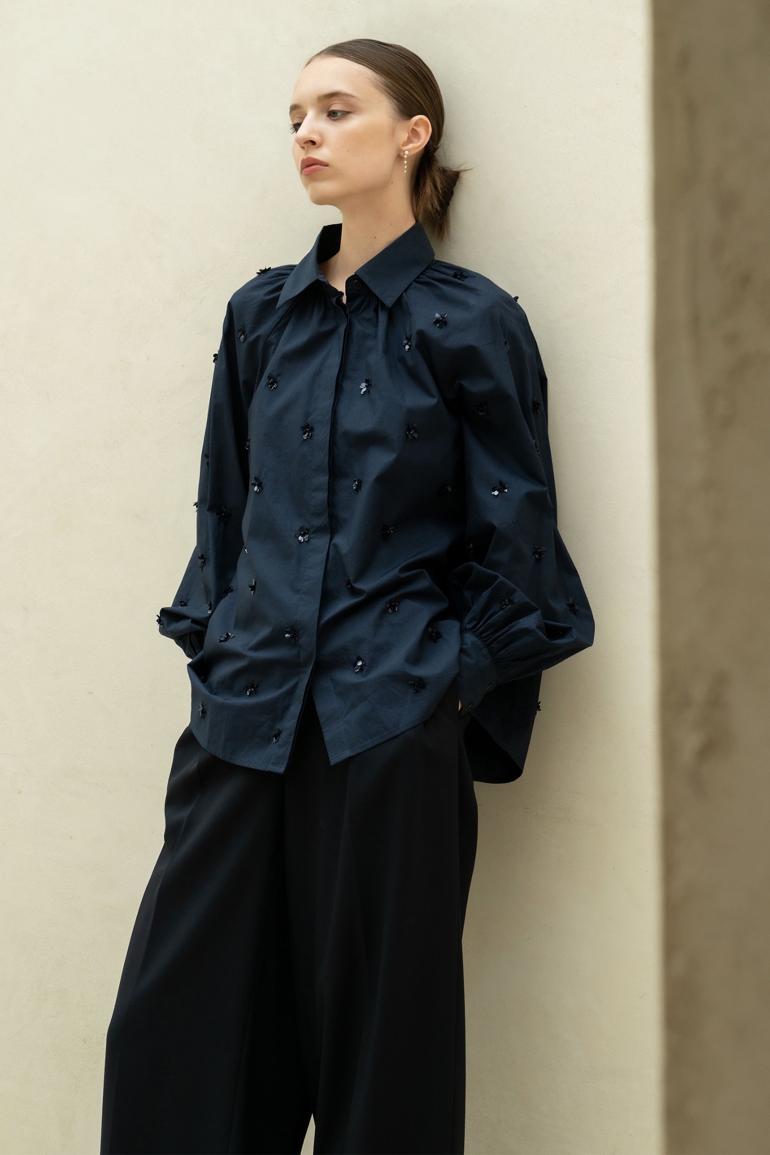 【先行受注】TIANA EMBROIDERED SHIRT