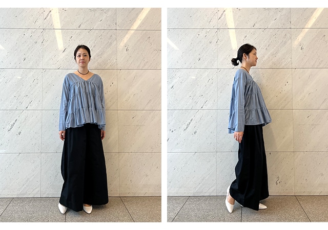 スタッフコーデ / ティアードを楽しむ秋 | Merlette NYC(マーレット